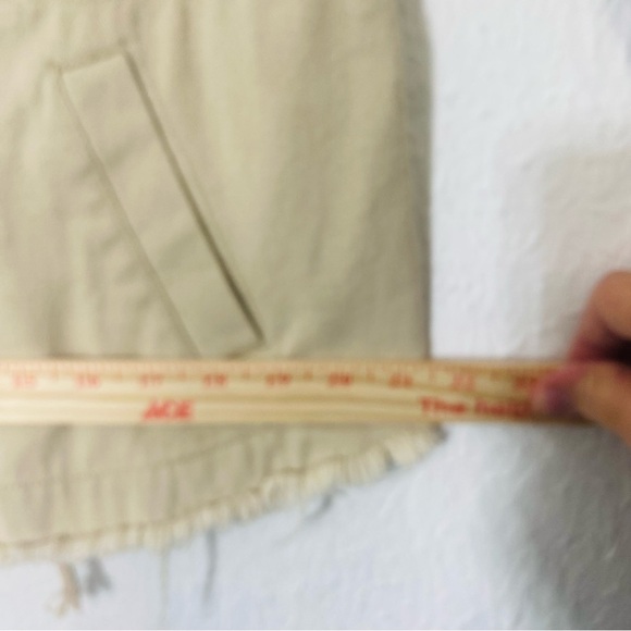 Retro Military Style Jacket Beaded Epaulets Pockets Zips Distressed Hem Cuffs M - Picture 13 of 13